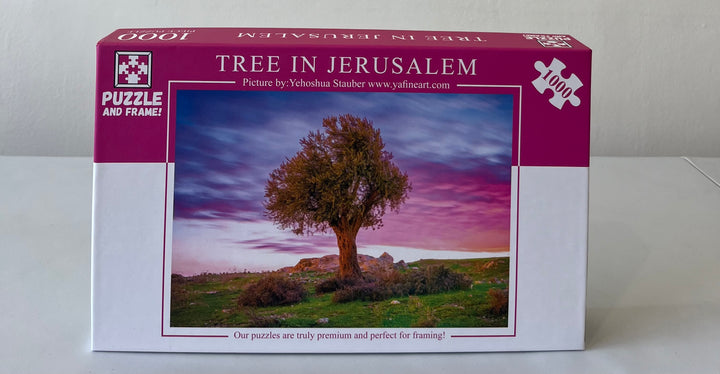 Tree in Jerusalem, Israel - 1000 Piece Puzzle